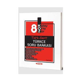 Kurmay Okul Yayınları 8. Sınıf Türkçe Koz Tatlı Sert Soru Bankası