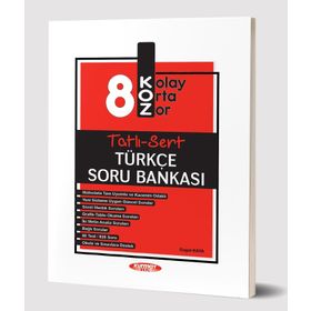 Kurmay Okul Yayınları 8. Sınıf Türkçe Koz Tatlı Sert Soru Bankası