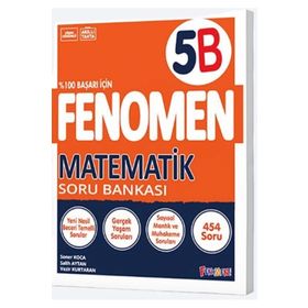 Kurmay Yayınları 5. Sınıf Matematik Fenomen Soru Bankası