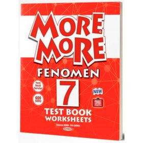 Kurmay Yayınları 7. Sınıf New More & More Englısh Fenomen Test Book