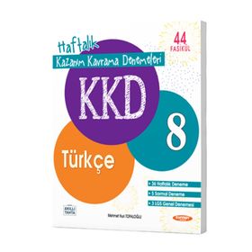 Kurmay Yayınları 8. Sınıf Haftalık Kazanım Kavrama Denemeleri Türkçe