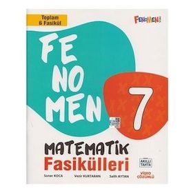 Kurmay Yayınları Fenomen 1-2-3-4-5-6. Sayılar 7. Sınıf Matematik Fasikül Seti