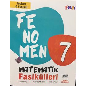 Kurmay Yayınları Fenomen 1-2-3-4-5-6. Sayılar 7. Sınıf Matematik Fasikül Seti