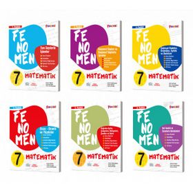 Kurmay Yayınları Fenomen 1-2-3-4-5-6. Sayılar 7. Sınıf Matematik Fasikül Seti