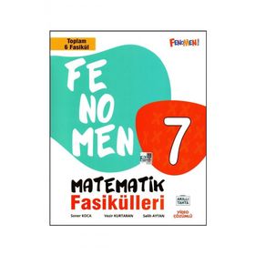 Kurmay Yayınları Fenomen 1-2-3-4-5-6. Sayılar 7. Sınıf Matematik Fasikül Seti