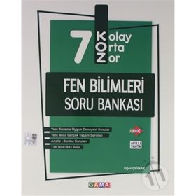 Kurmay Yayınları Koz 7. Sınıf Fen Bilimleri Soru Bankası