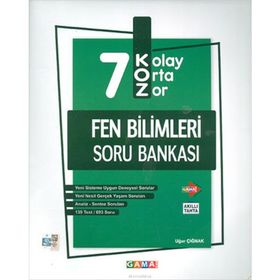 Kurmay Yayınları Koz 7. Sınıf Fen Bilimleri Soru Bankası