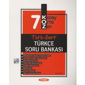 Kurmay Yayınları Koz 7. Sınıf Türkçe Soru Bankası