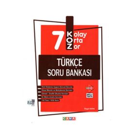 Kurmay Yayınları Koz 7. Sınıf Türkçe Soru Bankası