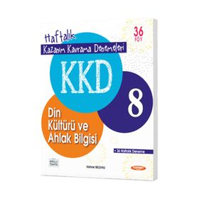 Kurmay Yayınları LGS 8. Sınıf Din Kültürü ve Ahlak Bilgisi Haftalık Kazanım Kavrama Denemeleri