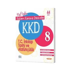 Kurmay Yayınları LGS 8. Sınıf T.C. İnkılap Tarihi ve Atatürkçülük Haftalık Kazanım Kavrama Denemeleri