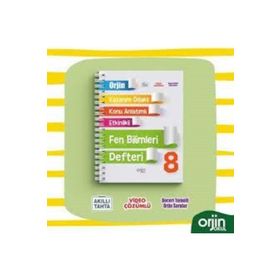 Kurmay Yayınları Orjin 8. Sınıf Fen Bilimleri Defteri
