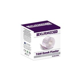 Kurmed Fix Tıbbi Esnek 5 cm x 10 m Flaster