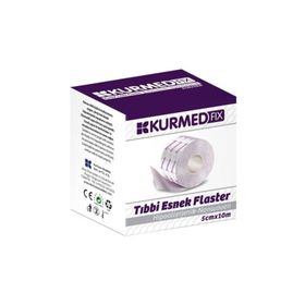Kurmed Fix Tıbbi Esnek 5 cm x 10 m Flaster