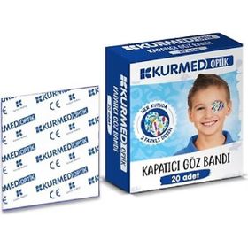 Kurmed Optik 20 Adet Erkek Çocuk Göz Pedi
