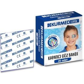 Kurmed Optik 20 Adet Erkek Çocuk Göz Pedi