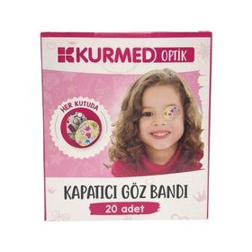 Kurmed Optik 20 Adet Kız Çocuk Göz Pedi