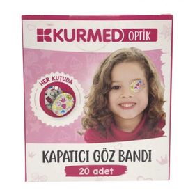 Kurmed Optik 20 Adet Kız Çocuk Göz Pedi