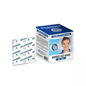 Kurmed Optik 50 Adet Renkli Erkek Çocuk Göz Pedi