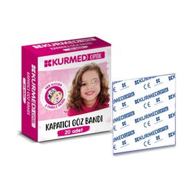 Kurmed Optik Kapatıcı Kız 20 Adet Göz Bandı