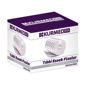 Kurmedfix 10 cm 10 m Tıbbi Esnek Flaster