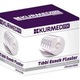 Kurmedfix 10 cm 10 m Tıbbi Esnek Flaster