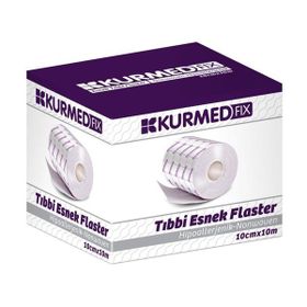 Kurmedfix 10 cm 10 m Tıbbi Esnek Flaster