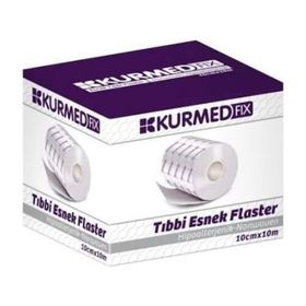 Kurmedfix 10 cm 10 m Tıbbi Esnek Flaster