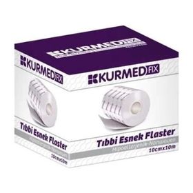 Kurmedfix 10 cm 10 m Tıbbi Esnek Flaster