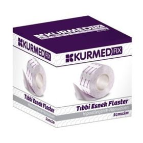 Kurmedfix 5 cm 5 m Esnek Tıbbi Flaster