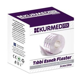 Kurmedfix 5 cm x10 m Esnek Tıbbi Flaster
