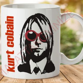 Kurt Cobain Baskılı Kupa
