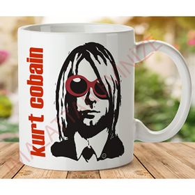 Kurt Cobain Baskılı Kupa