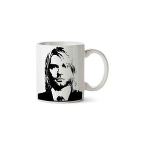 Kurt Cobain Silhouette Baskılı Kupa