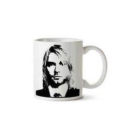 Kurt Cobain Silhouette Baskılı Kupa