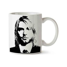 Kurt Cobain Silhouette Baskılı Kupa