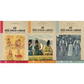KÜRT MÜZİĞİ DANSLARI VE ŞARKILARI 3 CILT - MEHMET BAYRAK