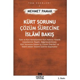 Kürt Sorunu ve Çözüm Sürecine İslami Bakış - Mehmet Pamak