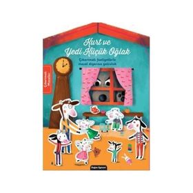 Kurt ve Yedi Küçük Oğlak - Çıkartmalı Faaliyetlerle Masal Diyarına Yolculuk -Doğan ve Egmont Yayıncılık