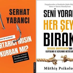 Kurtarıcı mısın Kurban mı? + Seni Yoran Her Şeyi Bırak 2 Kitap Set - Destek Yayınları