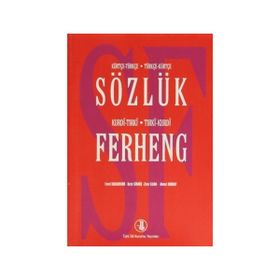 Kürtçe-Türkçe Türkçe-Kürtçe Sözlük Türk Dil Kurumu