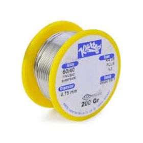 Kurtel 0.75 mm 200 gr %60 Kalay %40 Kurşun Lehim Teli