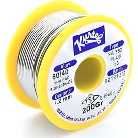 Kurtel 0.75 mm 200 gr %60 Kalay %40 Kurşun Lehim Teli