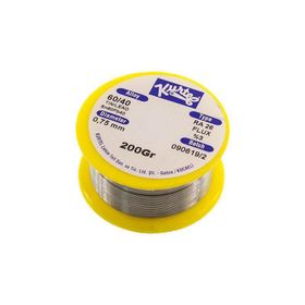 Kurtel 0.75 mm 200 gr %60 Kalay %40 Kurşun Lehim Teli
