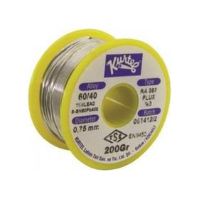 Kurtel 200 gr 0.75 mm Kendinden Pastalı Lehim Teli