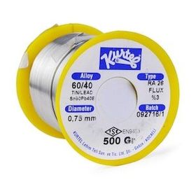 Kurtel 60/40 0.75 mm 500 gr Lehim Teli