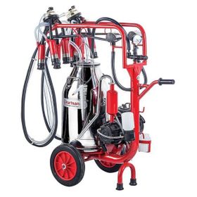 Kurtsan Çift Sağım Krom Güğüm 40 lt Yağlı Süt Sağma Makinesi