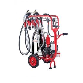 Kurtsan Çift Sağım Krom Güğüm 40 lt Yağlı Süt Sağma Makinesi