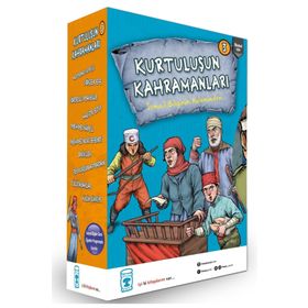 Kurtuluşun Kahramanları 3 Set (10 Kitap) - İsmail Bilgin