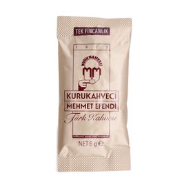 Kuru Kahveci Mehmet Efendi 6 gr Tek Fincanlık Türk Kahvesi (6 adet)